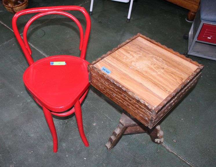 Vintage Chair and Side Table image