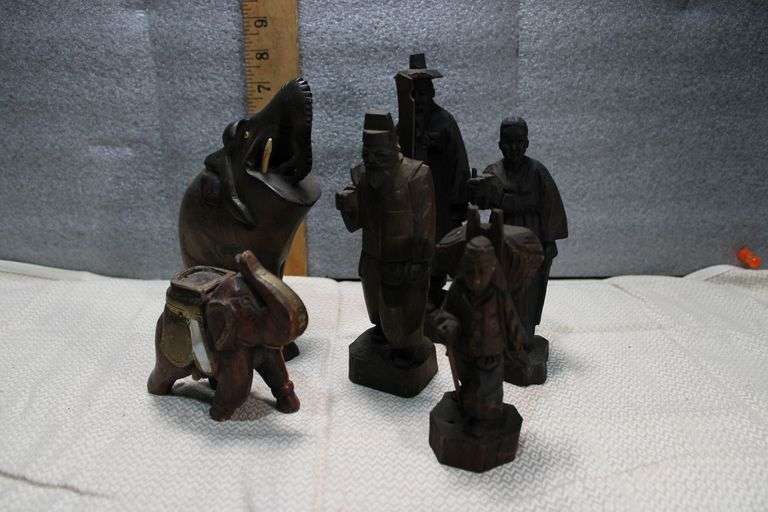 Wood Carved Figurines image