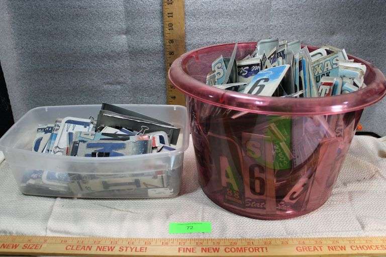 License Plate Letters and Numbers image