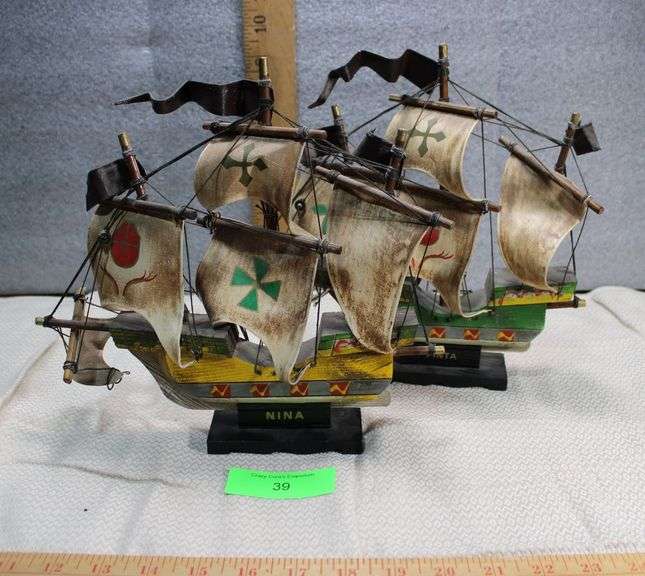 NINA/PINTA Models Wooden image