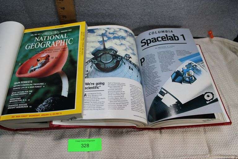 2 Pc 1983 Vol. 163-164 National Geographic image