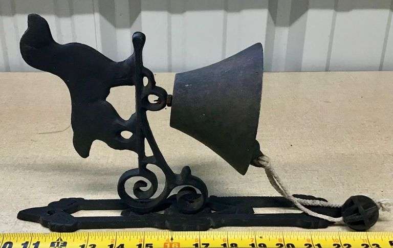 Cast Iron Wall Mount Dinner Bell image