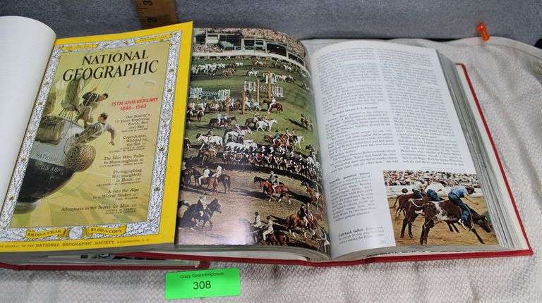 2 Pc 1963 Vol. 123-124 National Geographic image