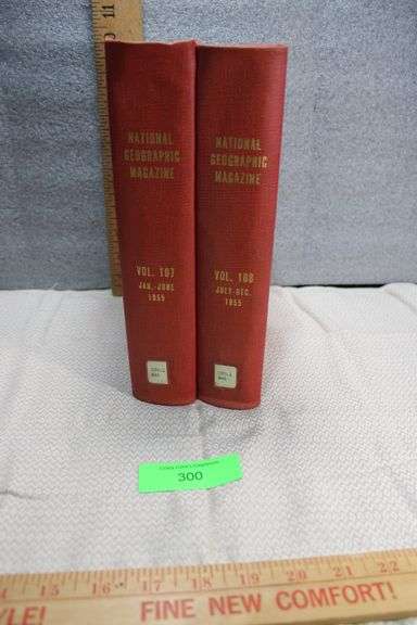 2 Pc 1955 Vol. 107-108 National Geographic image