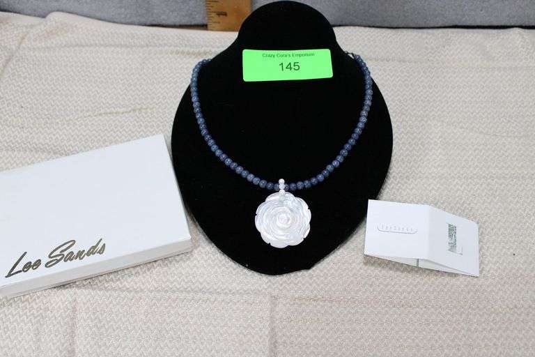 Lee Sands Rose Necklace image