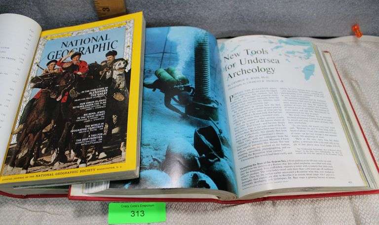 2 Pc 1968 Vol. 133-134 National Geographic image