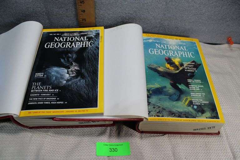 2 Pc 1985 Vol. 167-168 National Geographic image