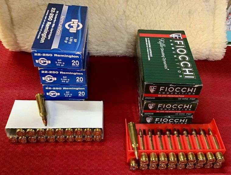 131rds of 22-250 Ammo image