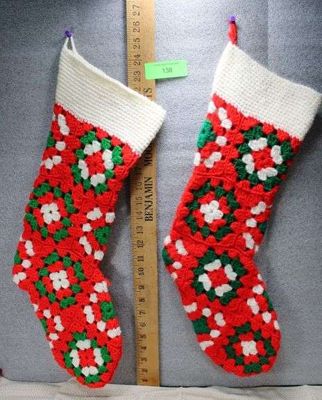 Crochet Christmas Stockings image