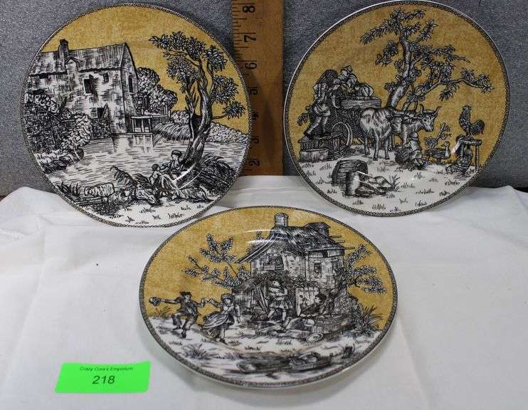 American Atelier 3 Pc Collectors Plates image