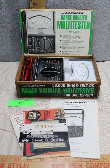 Range Doubler Multimeter image