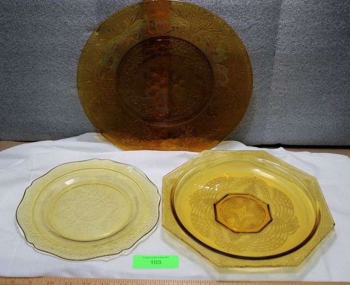 Misc Depression Amber Dishes image