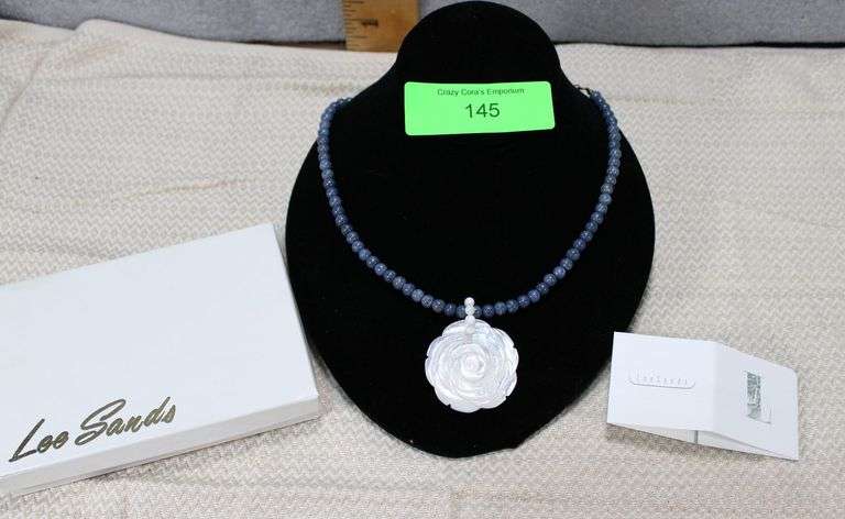 Lee Sands Rose Necklace image