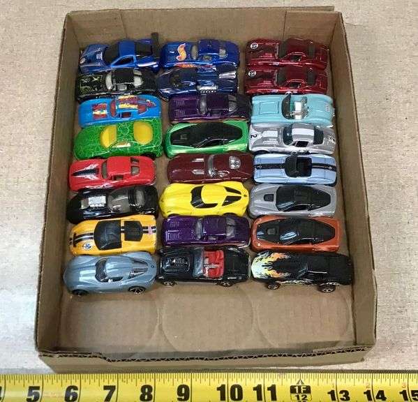 24 Hot Wheels Car Collection image