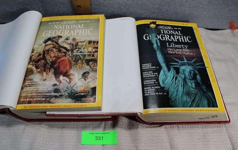 2 Pc 1986 Vol. 169-170 National Geographic image