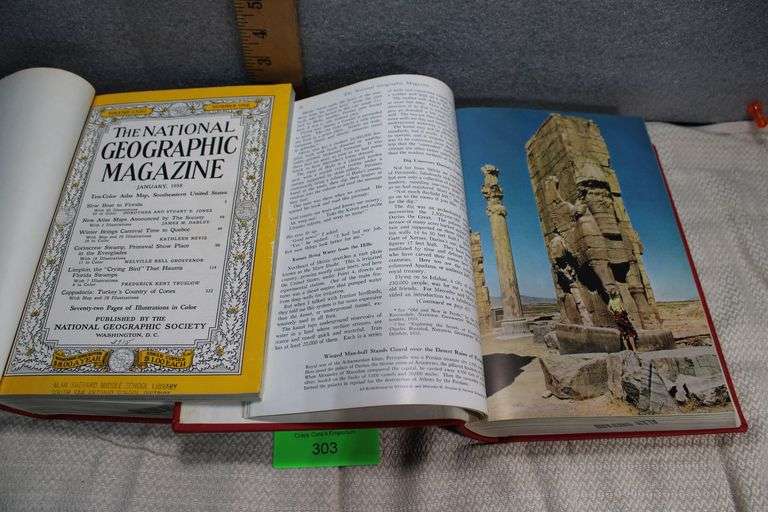 2 Pc 1958 Vol. 113-114 National Geographic image