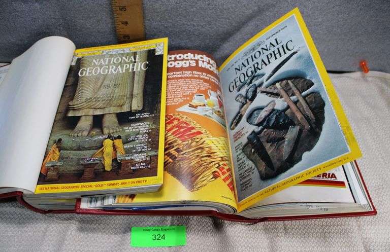 2 Pc 1979 Vol. 155-156 National Geographic image