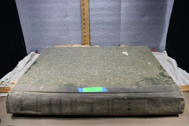 May 1925 Cincinnati Enquirer Book image