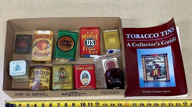 Vintage Tobacco Tin Collection image