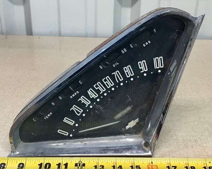 Vintage Chevrolet Instrument Cluster image