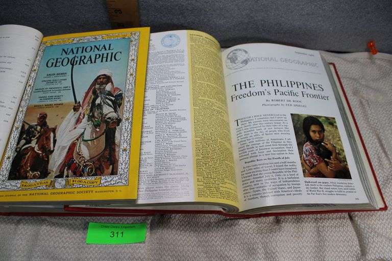 2 Pc 1966 Vol. 129-130 National Geographic image