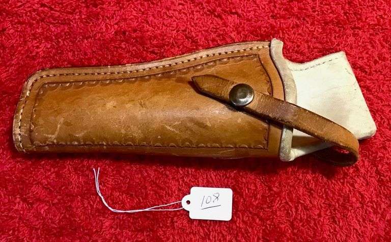 Brown Leather Belt Holster image