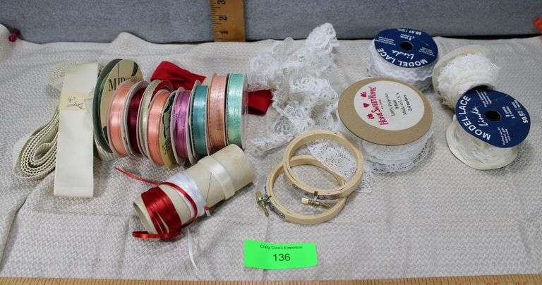 Sewing Ribbon and Lace image