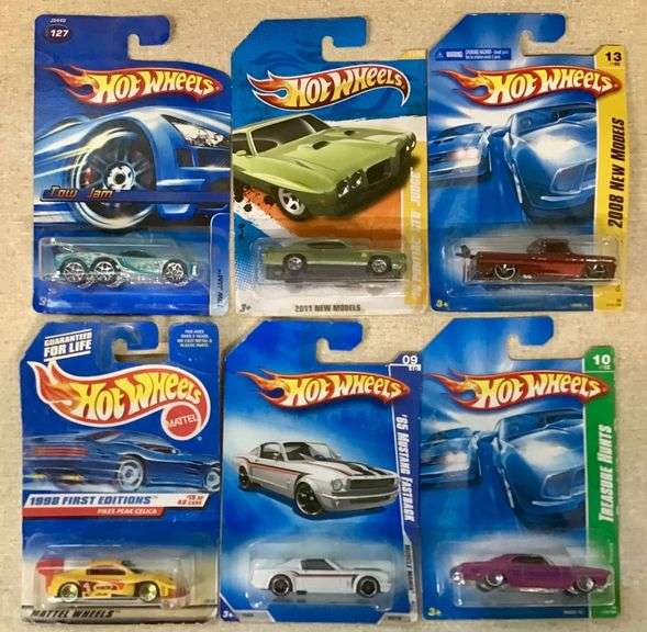 6 New Hot Wheels Cars image