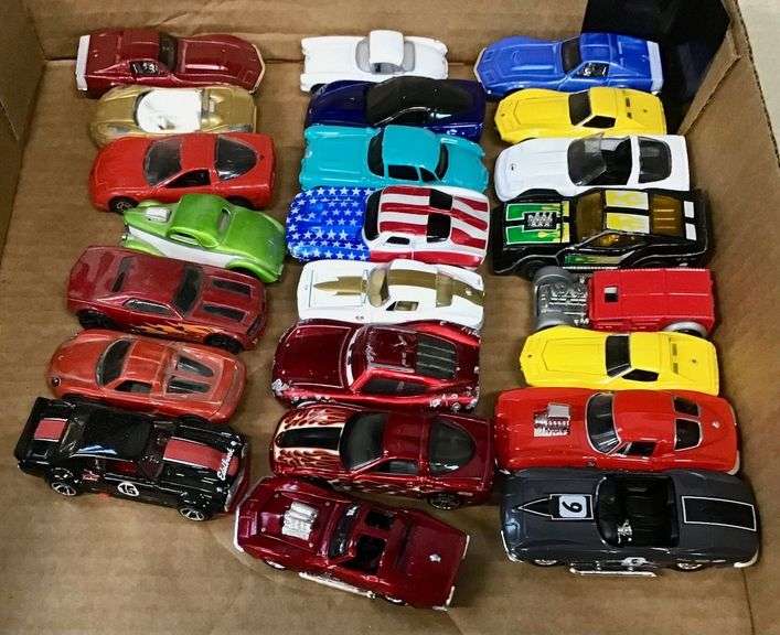 23 Assorted Hot Wheels Cars image