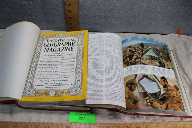 2 Pc 1952 Vol. 101-102 National Geographic image