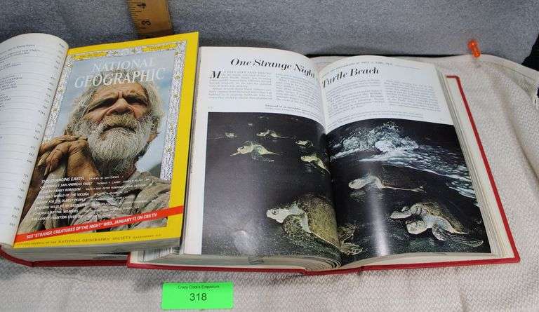 2 Pc 1973 Vol. 143-144 National Geographic image