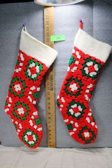 Crochet Christmas Stockings image