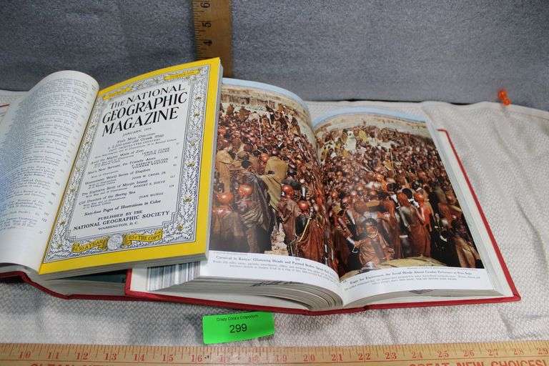 2 Pc 1954 Vol. 105-106 National Geographic image