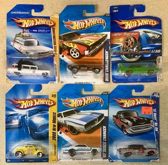 6 New Hot Wheels Cars image