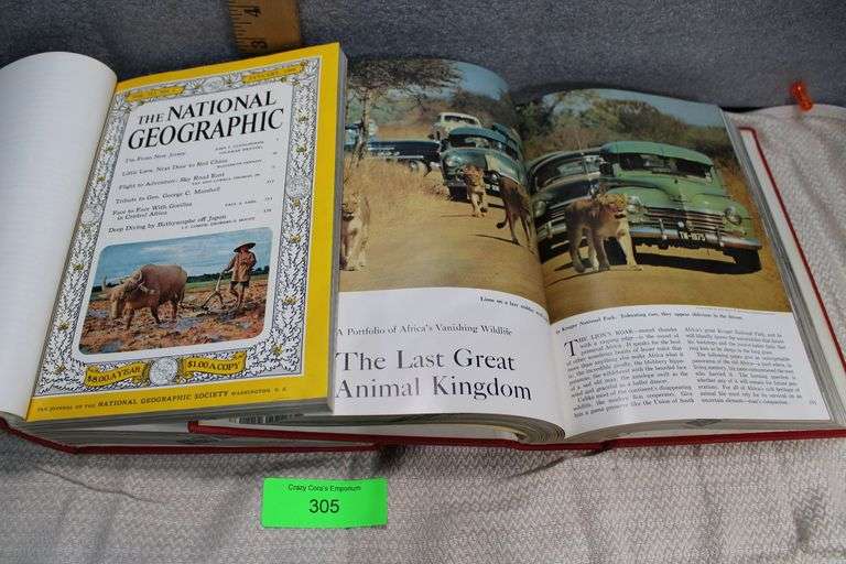 2 Pc 1960 Vol. 117-118 National Geographic image