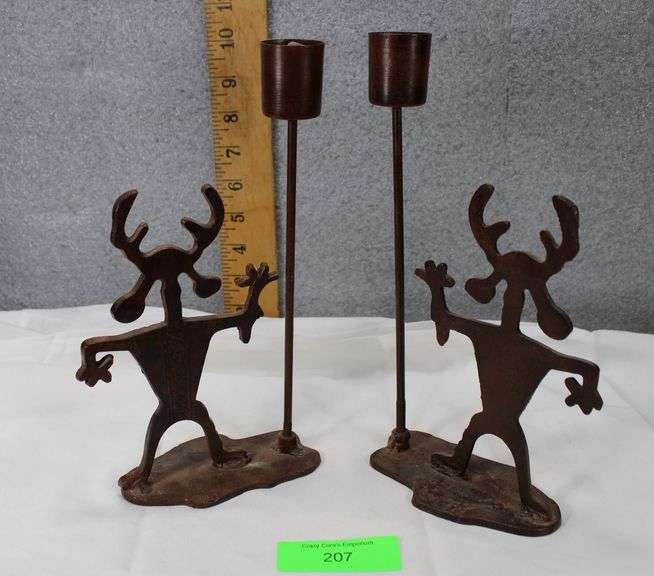 Iron Candle Holders image