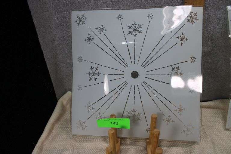 Vintage Glass Light Shade image