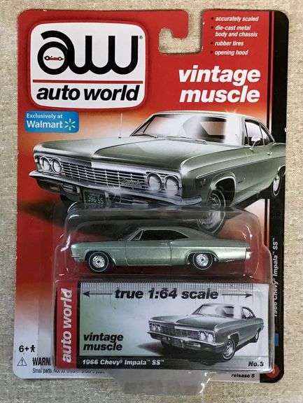 New Auto World 1966 Chevy Impala Die-Cast Car image