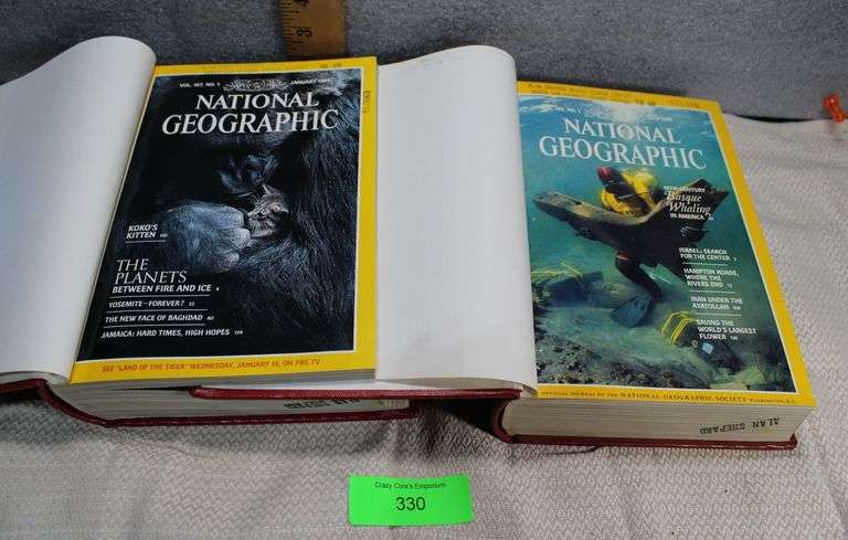 2 Pc 1985 Vol. 167-168 National Geographic image