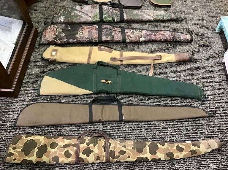 10 Canvas Soft Rifle Cases