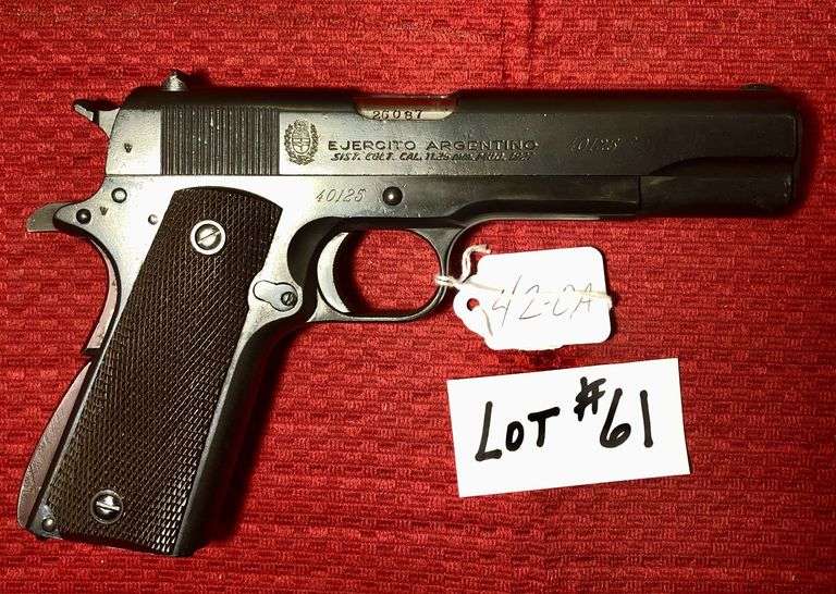 Argentino 1911 - 45ACP (No Magazine)