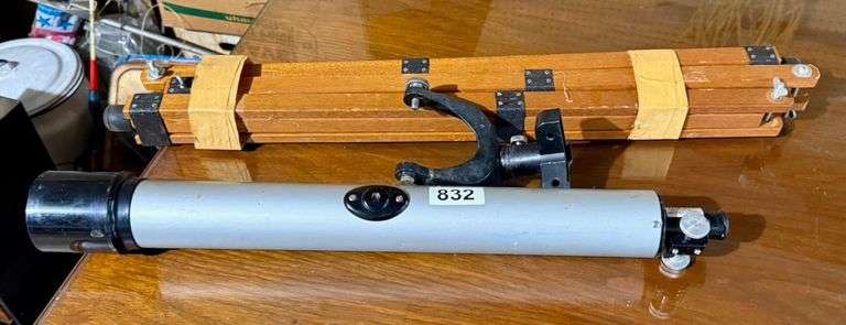Telescope and Stand - 55 Years Old image