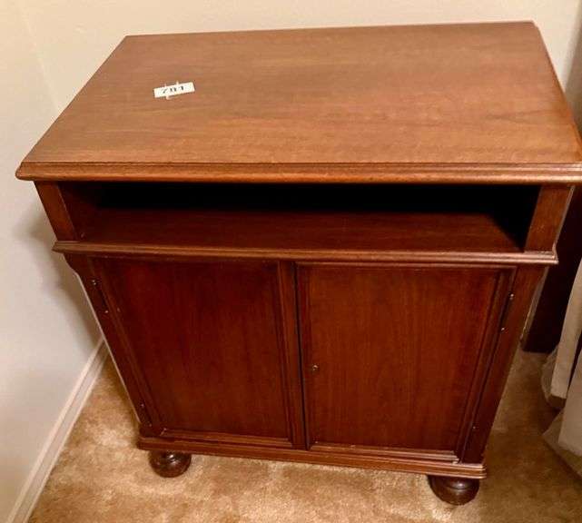 Wooden Oak Bedside Table image