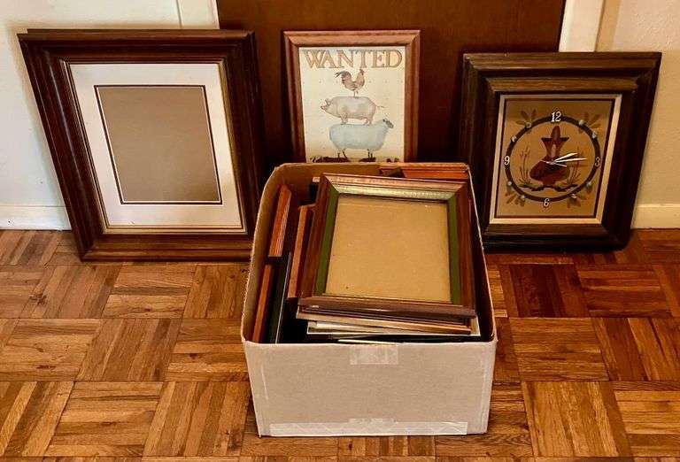 Wall Clock and Photo Frame Assortment image