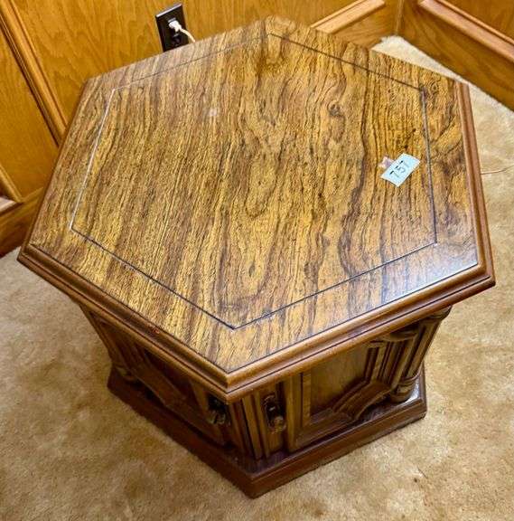 Walnut End Table image