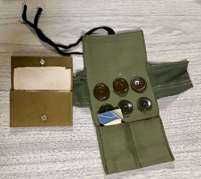 Navy Sewing Kit with Buttons image