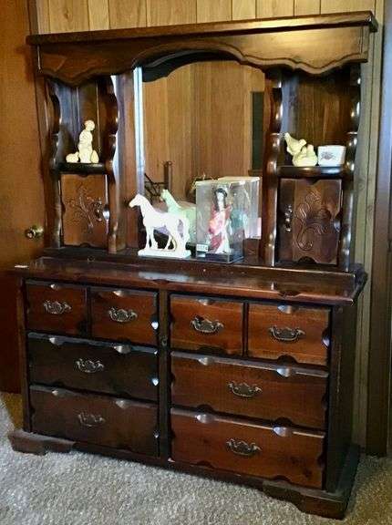 Mirrored Dresser image