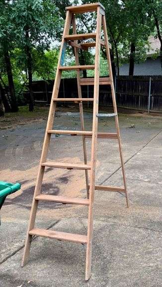 90" Wooden Ladder image