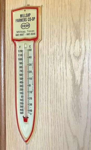 Millsap Farmers Co-Op Thermometer image