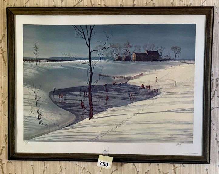 Framed and Matted Limited Edition Art Print -John Chumley image